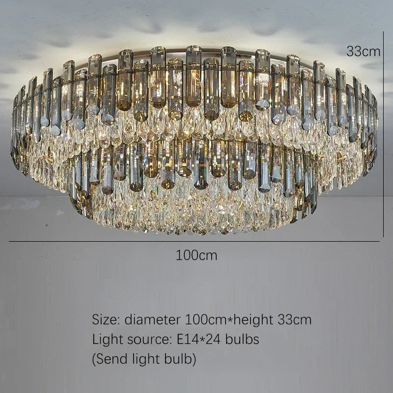 Lustre Luxe Doré