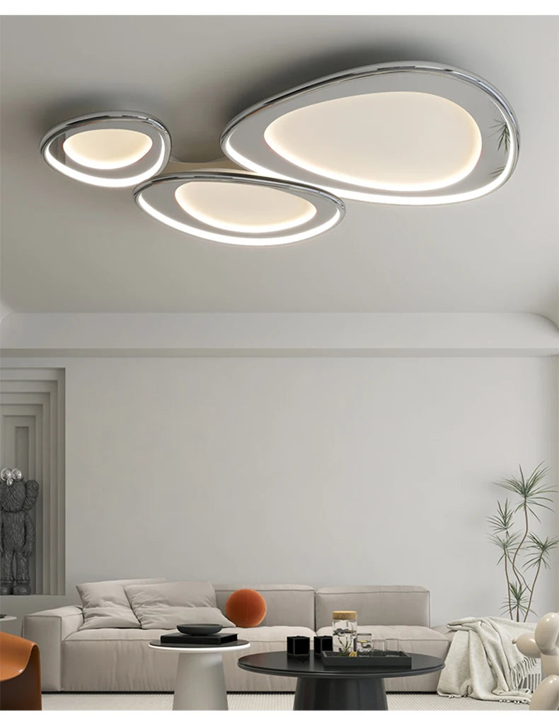 Lustre Salle à Manger Déporté — Blanc