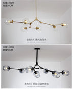 Spoutnik Lustre — Plafonnier Boule Moderne