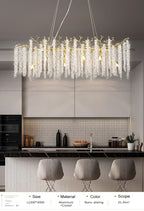 Lustre Luxe Cristal — LED