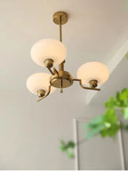 Lustre Vintage Industriel — Verre