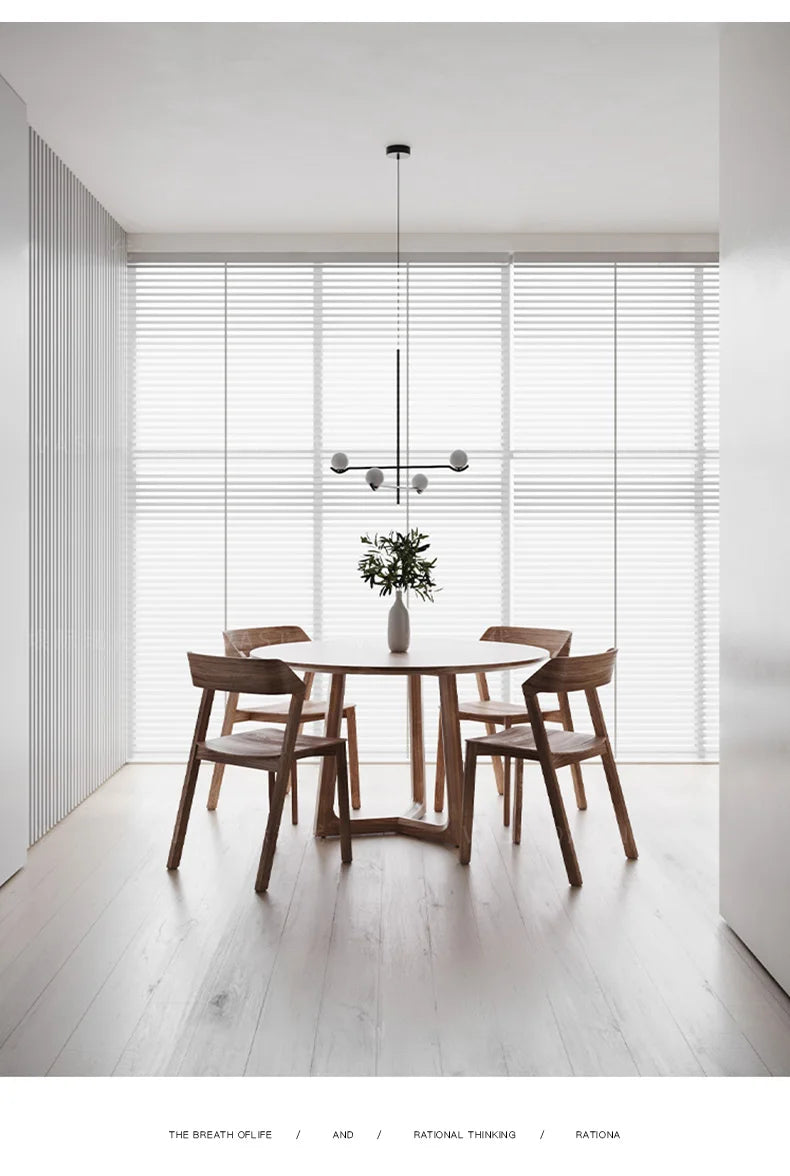 Lustre Noir Moderne — Verre
