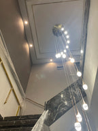 Lustre Salon Moderne — Cristal