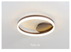Lustre Design LED — Métal — 1 anneau 50cm