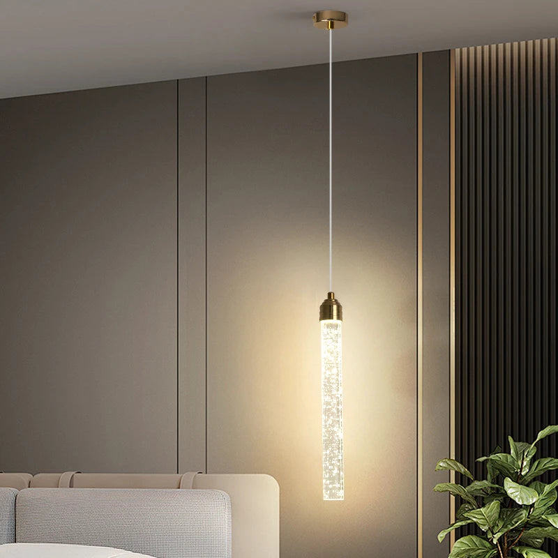 Suspension Cristal Luxe 35cm - Lustre Élégant LED