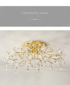 Lustre en Cristal Pas Cher — Nordique
