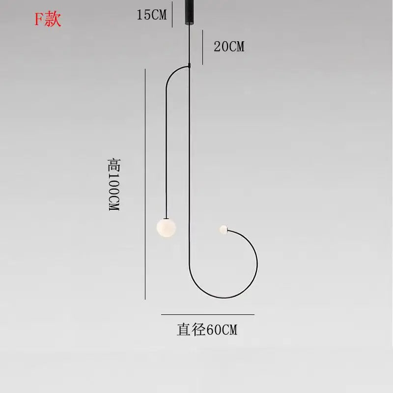 Lustre Industriel — Plafonnier Nordique Design