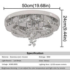 Lustre LED Cristal — Verre