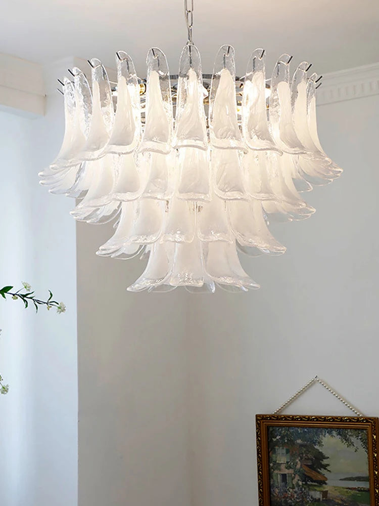 Lustre Salon Moderne — Verre