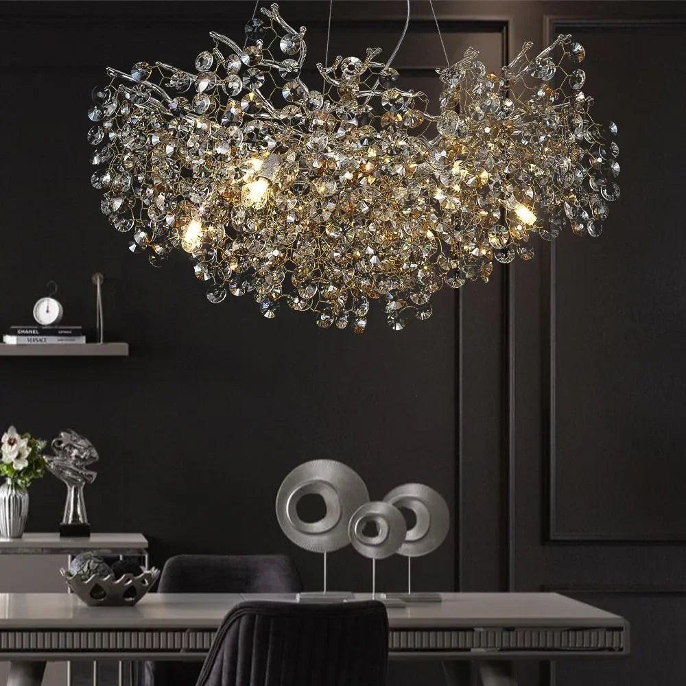 Lustre pour Salle à Manger — Cristal