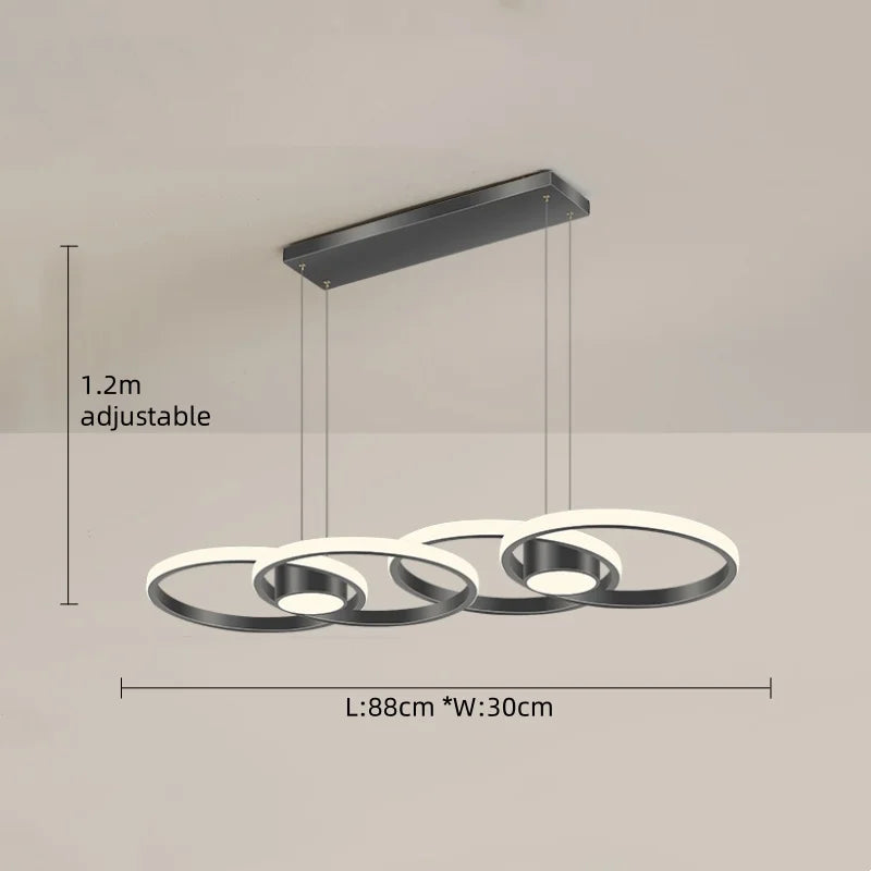 Suspension Luminaire Salon — Métal