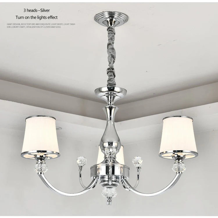 Lustre Luxe Cristal — Salon