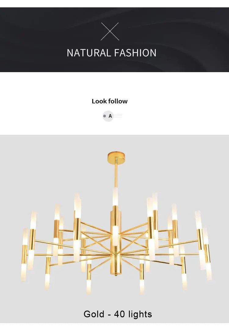 Lustre Cuisine Moderne — Plafonnier Nordique Design