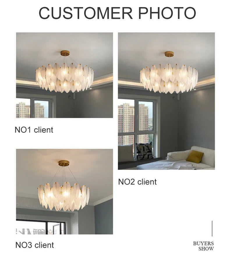 Lustre Chambre Bébé — Verre — Ovale L80cm