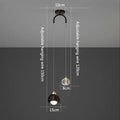 Suspension Cristal Minimaliste Nordique — Long Line Luxe — Chambre et Salon