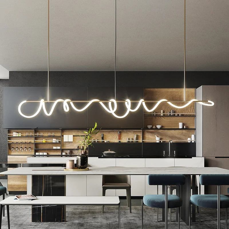Lustre Pour Cuisine — Plafonnier Nordique Design