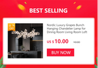 Lustre Cristal Salon — Chambre