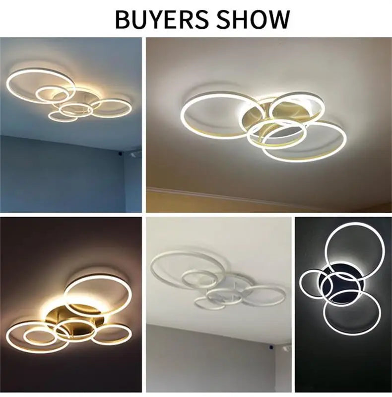 Lustre Blanc Moderne