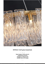 Lustre Moderne Design — Verre
