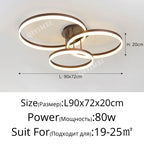 Lustre Design LED — Métal — 1 anneau 50cm