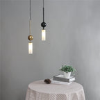 Lustre Luxe Nordique Art — Fer Or et Noir LED — Restaurant et Chambre