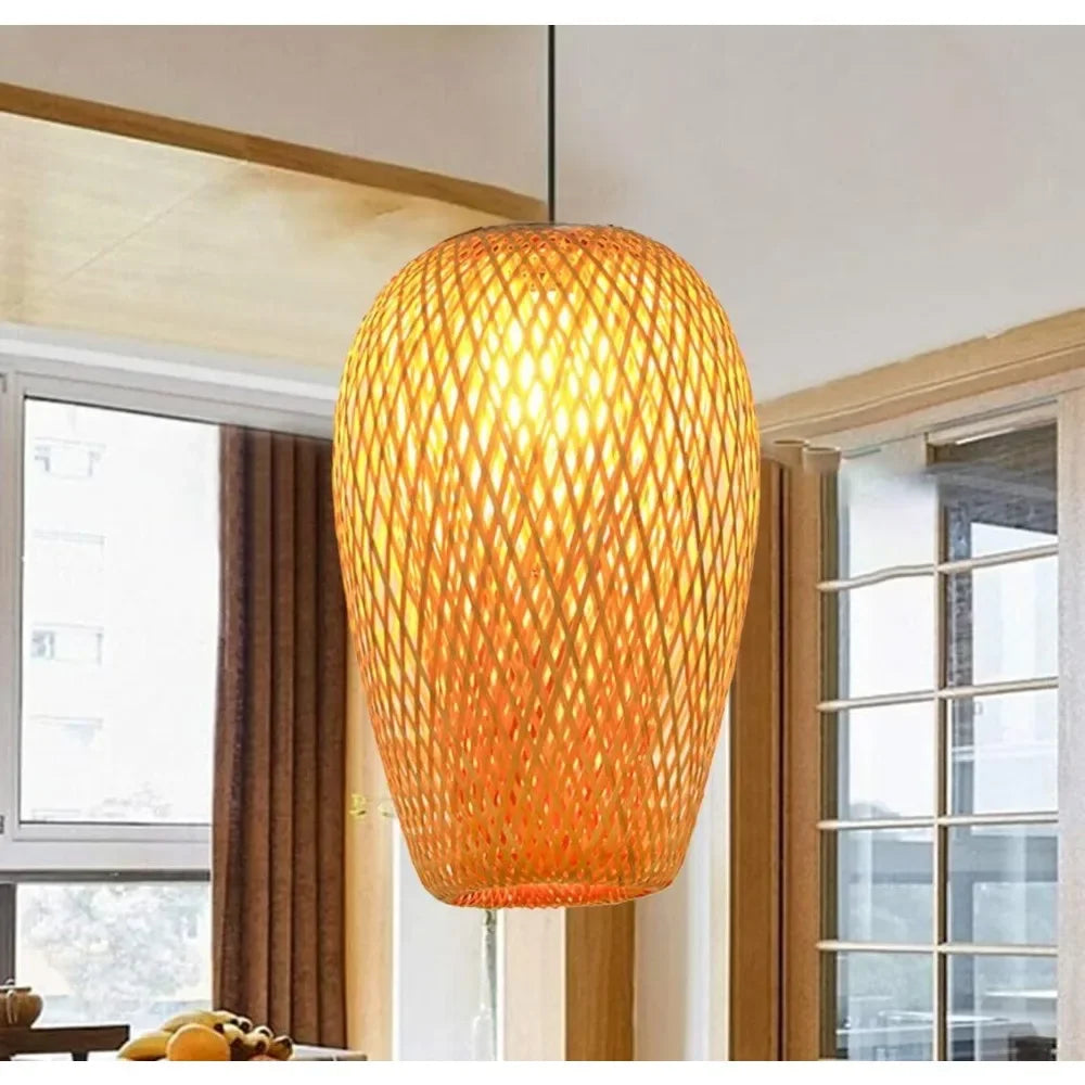 Suspension Bambou Pack 1/2/3 | Lustre Naturel Lot | Luminaire Artisanal JOYINLED