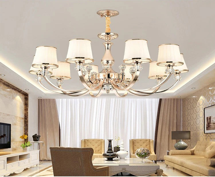 Lustre Luxe Cristal — Salon