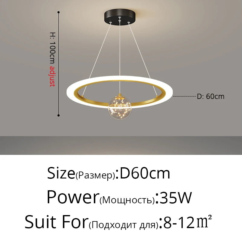 Lustre pour Chambre Pas Cher — Moderne