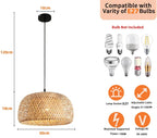 Lustre Bambou Naturel