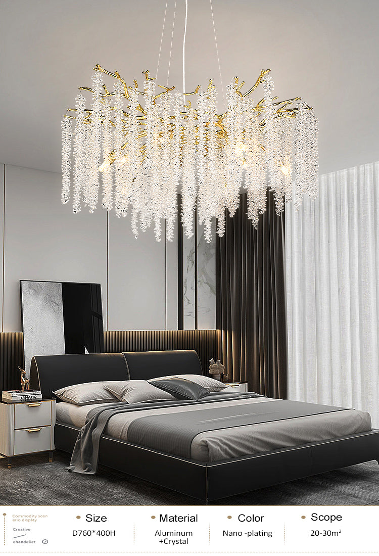 Lustre Luxe Cristal — LED
