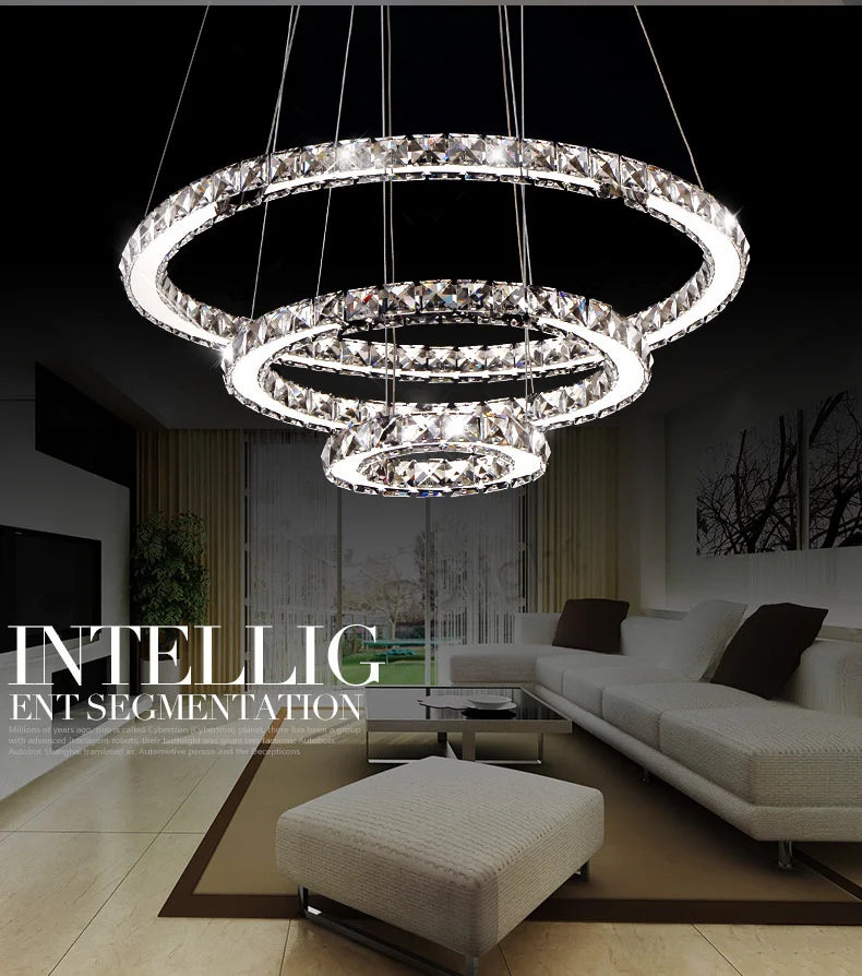 Lustre Cristal Moderne