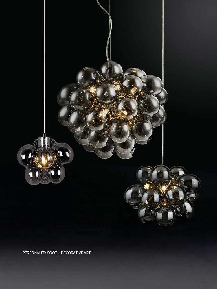 Lustre Design Salle à Manger — Nordique — 3 ampoules