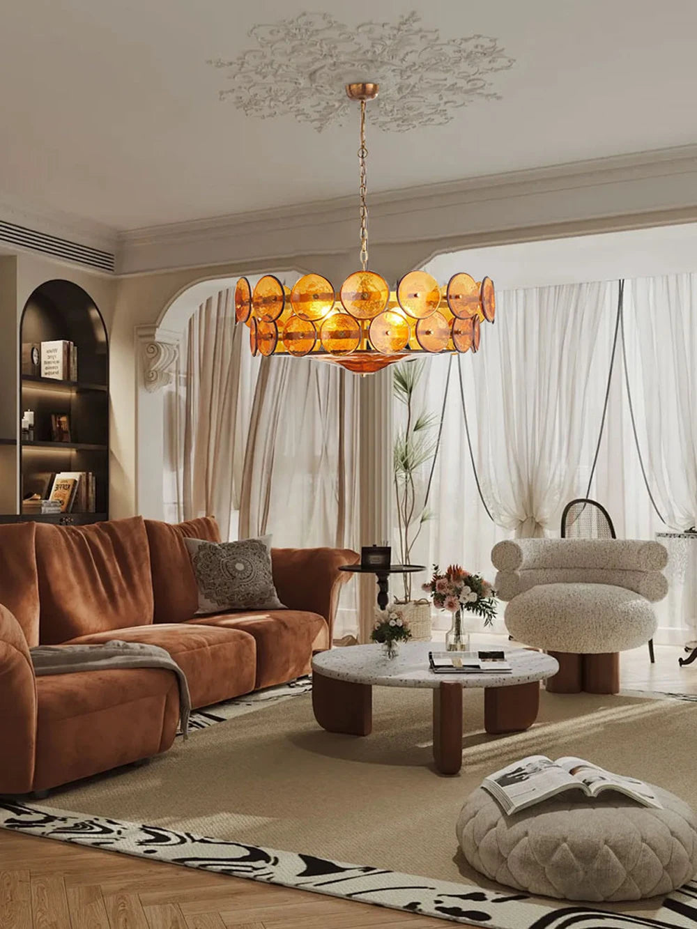 Lustre Art Déco