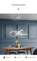 Lustre Pour Salle A Manger — Plafonnier Nordique Design