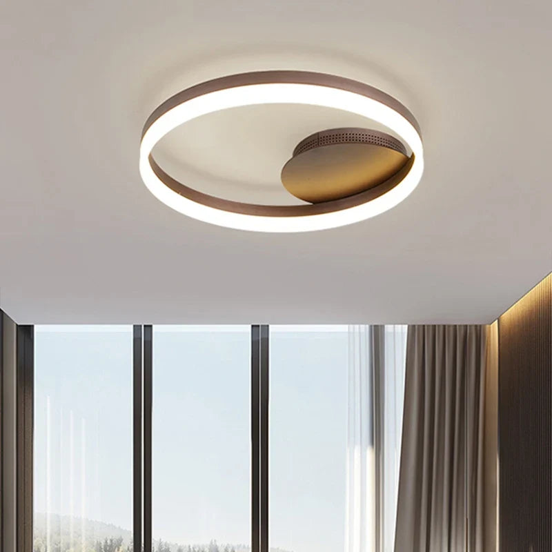 Lustre Design LED — Métal — 1 anneau 50cm
