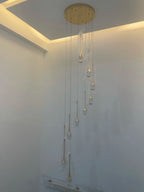 Lustre Salon Moderne — Cristal