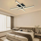 Lustre Salon Moderne — Noir