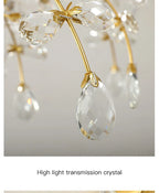 Lustre en Cristal Pas Cher — Nordique