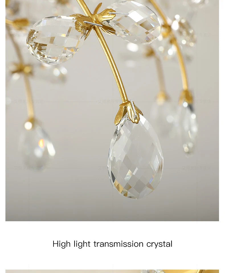 Lustre en Cristal Pas Cher — Nordique