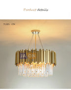 Lustre Cristal Design — Moderne — Oval 150cm