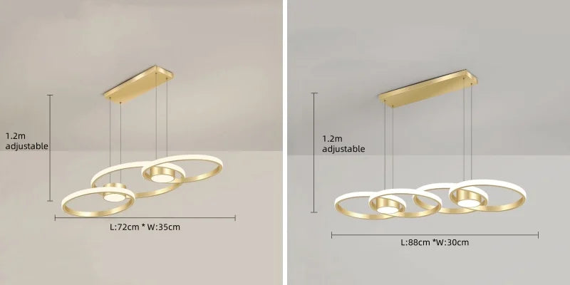 Suspension Luminaire Salon — Métal