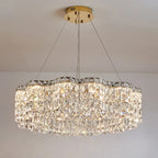 Lustre Salon Noir — Cristal