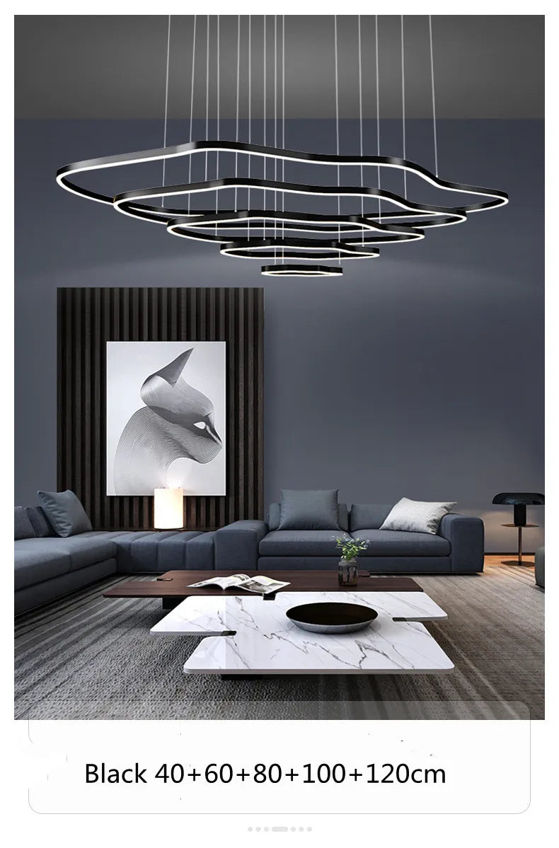 Suspension Luminaire Salon — Moderne