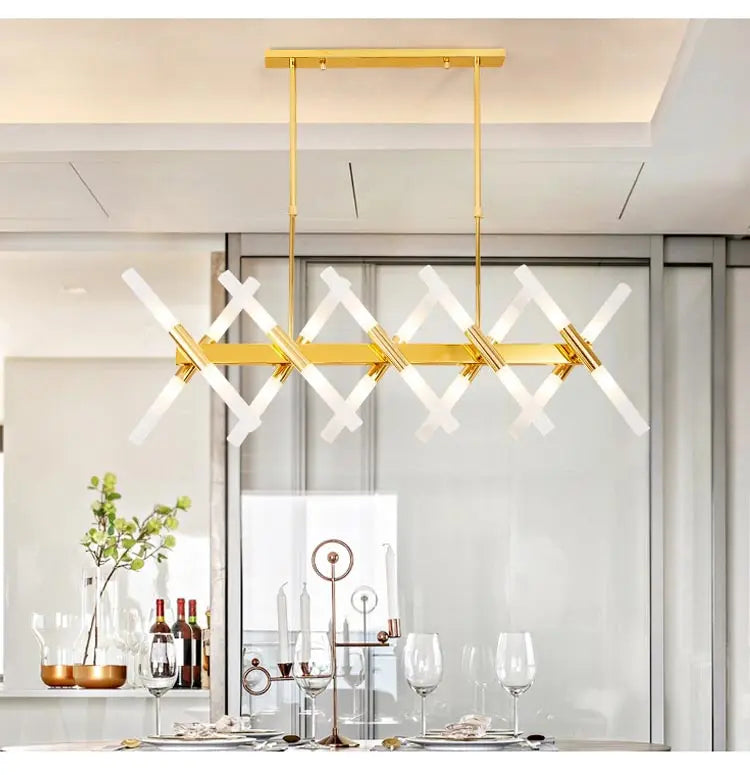 Lustre Cuisine Moderne — Plafonnier Nordique Design