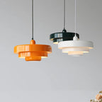 Lustre Suspension Rétro Médiéval — Bar Café Restaurant — LED Multicouleur