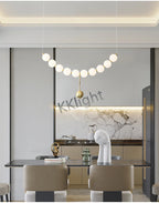 Lustre Art Déco — Cuivre