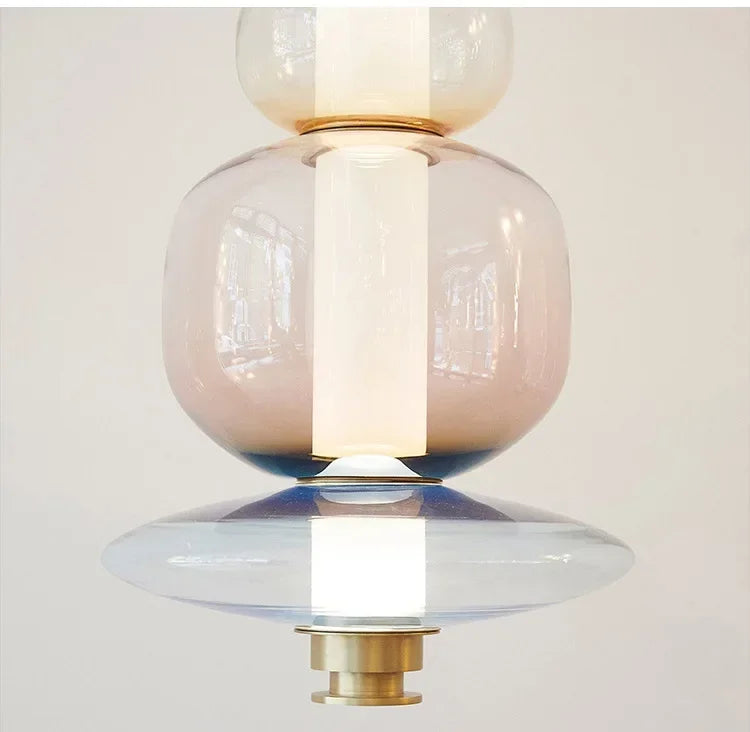 Lustre pour Salon Moderne — Verre
