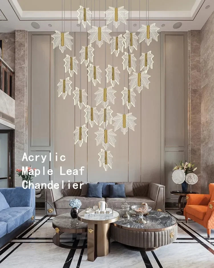 Lustre Escalier Design — Moderne