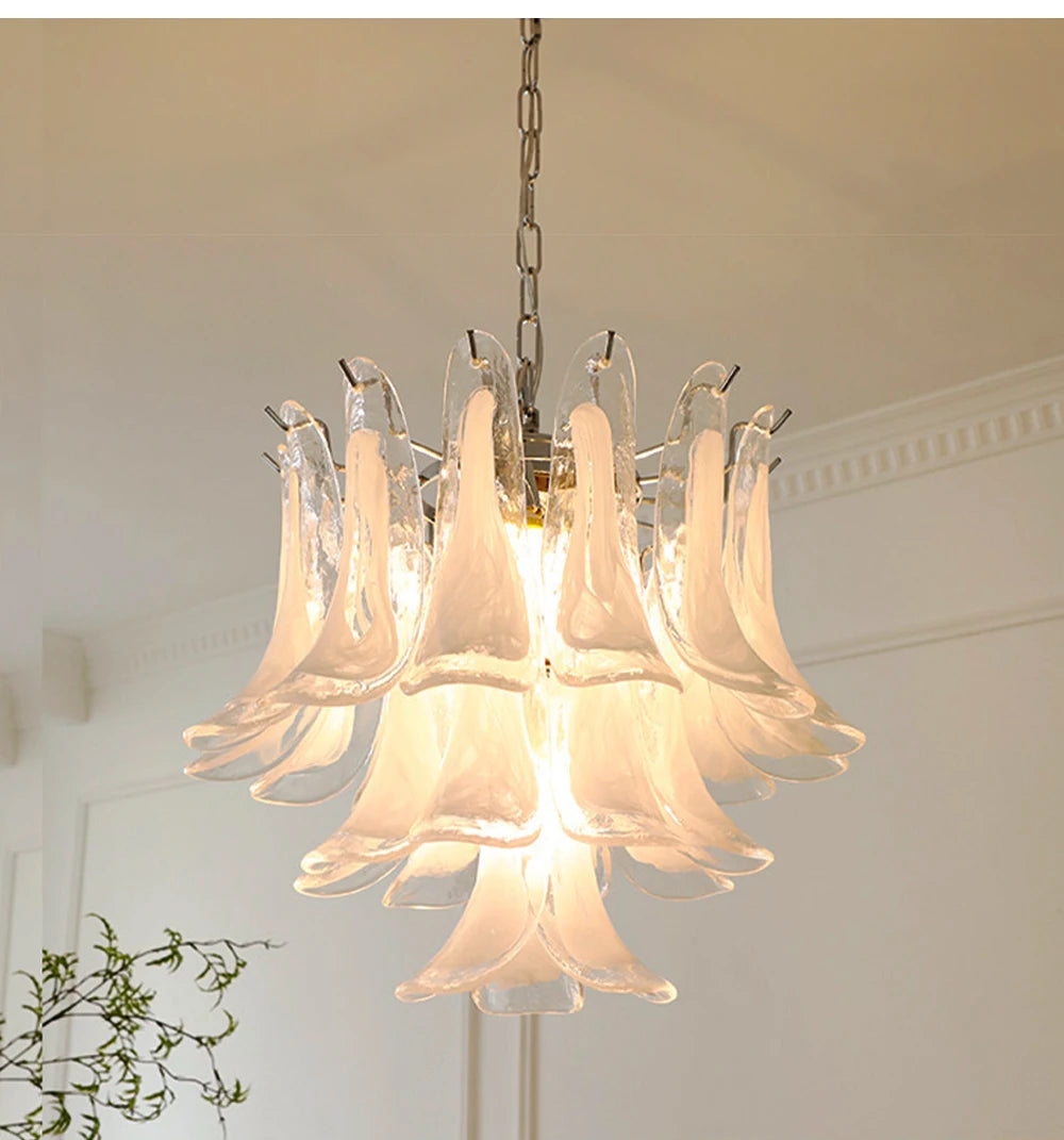Lustre Salon Moderne — Verre