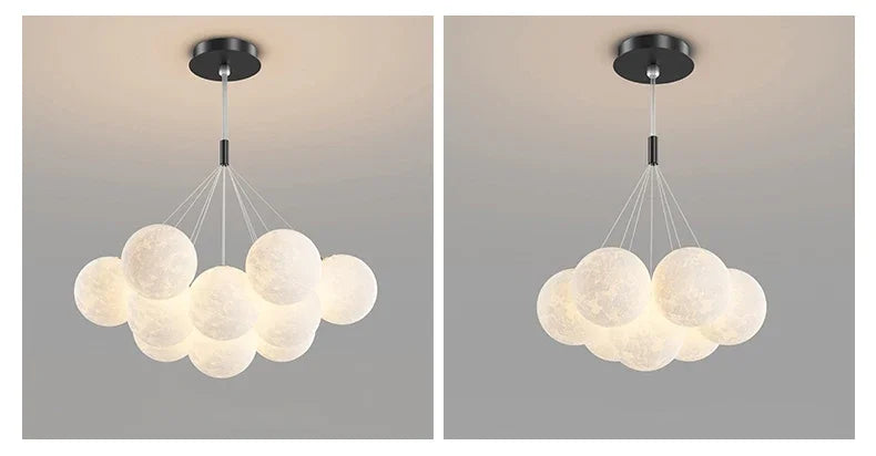 Lustre Bulle — Plafonnier Nordique Design